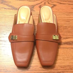 Nine West Brown Mules